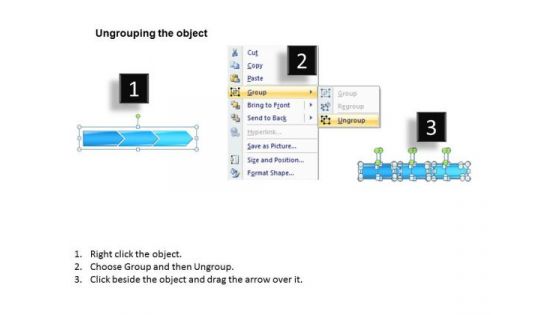 Ppt Horizontal Style 3 Stages 1 PowerPoint Templates