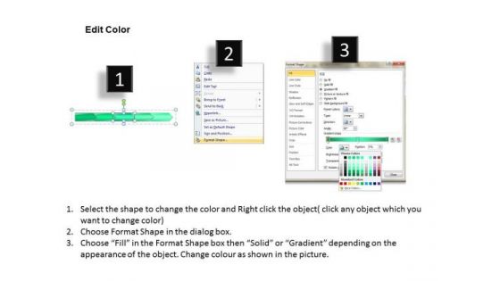 Ppt Horizontal Style 5 Stages 1 PowerPoint Templates