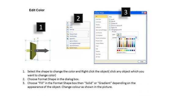 Ppt Layer 2 World Business Sample Presentation PowerPoint Linear Process Templates