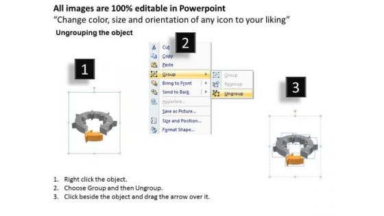 Ppt Layout Of PowerPoint Presentation Circular Procedure 7 Stage Templates
