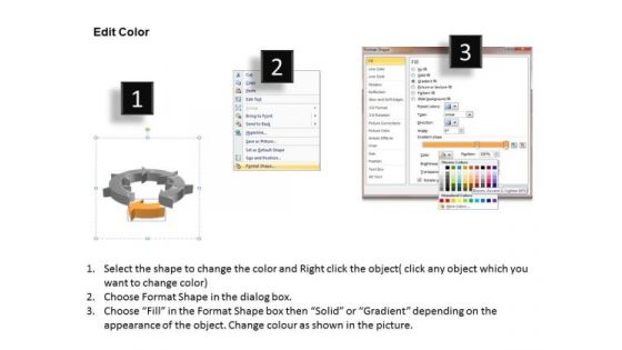 Ppt Layout Of PowerPoint Presentation Circular Procedure 7 Stage Templates