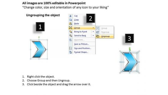 Ppt Linaer Arrow Business PowerPoint Theme Process 6 Stages Templates