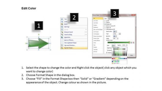 Ppt Linear Abstraction Arrow Neutral PowerPoint Template Templates
