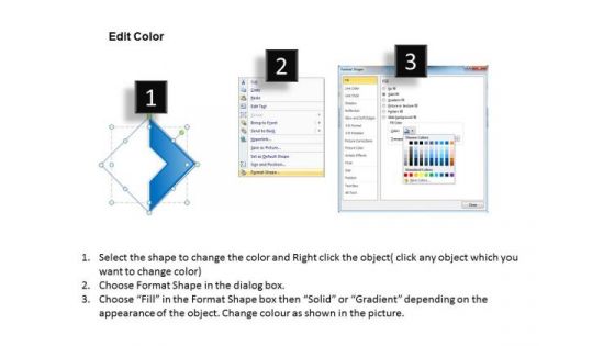 Ppt Linear Arrow 9 State PowerPoint Presentation Diagram Templates