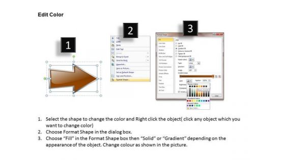 Ppt Linear Arrow Business 3 Stages PowerPoint Templates