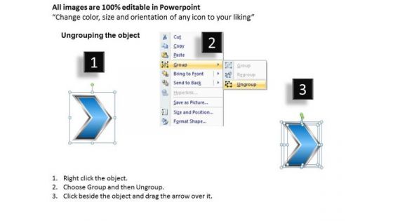 Ppt Linear Arrow Writing Process PowerPoint Presentation 6 Stage Templates