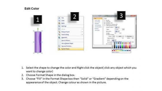 Ppt Linear Chart 7 Stages5 PowerPoint Templates