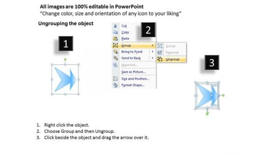 Ppt Linear Demo Create Flow Chart PowerPoint 6 Phase Diagram Style 1 Templates