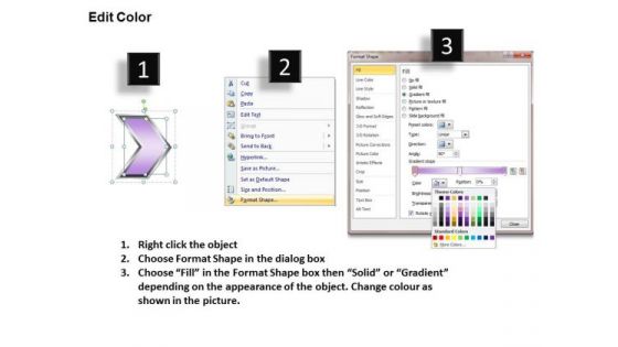 Ppt Linear Demonstration Of Process Using Arrows Business PowerPoint Templates