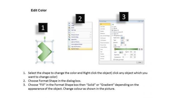 Ppt Linear Description To Represent Seven PowerPoint Slide Numbers Process Templates