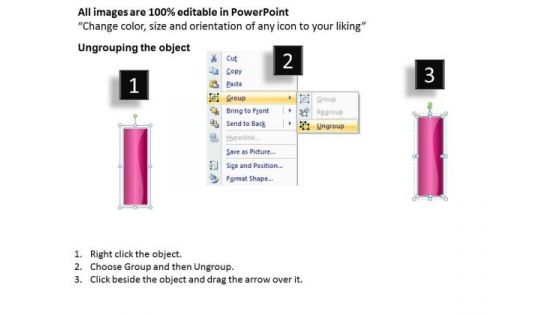 Ppt Linear Draft 7 Stages5 PowerPoint Templates