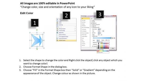 Ppt Linear Flow 2 Power Point Stage Apa Style PowerPoint Presentations 1 Templates