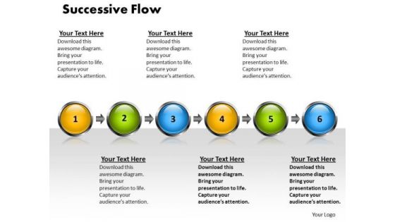 Ppt Linear Flow 6 Stages PowerPoint Templates Ppt Linear Flow 6 Stages PowerPoint Templates