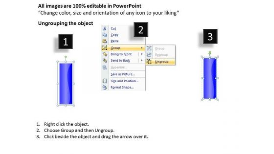 Ppt Linear Flow 7 Stages5 PowerPoint Templates