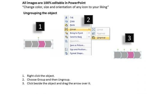 Ppt Linear Flow Business PowerPoint Theme Process Management Chart Templates