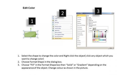 Ppt Linear Flow Of 5 Scientific Method Steps PowerPoint Presentation Templates