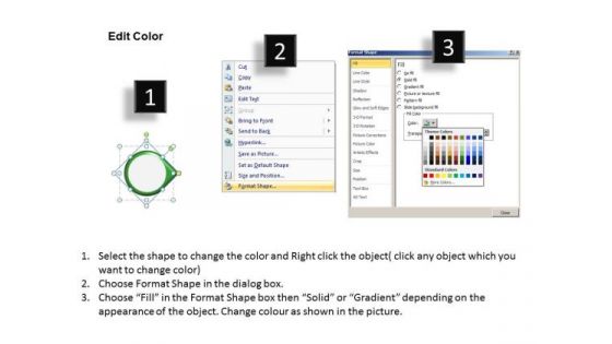 Ppt Linear Flow Of 6 Create PowerPoint Macro Involved Process Templates