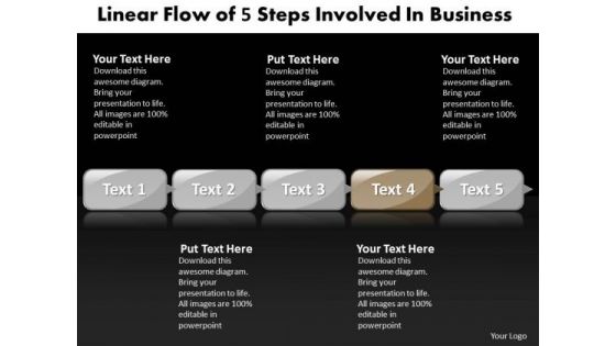 Ppt Linear Flow Of Diamond Mining Process PowerPoint Presentation Templates