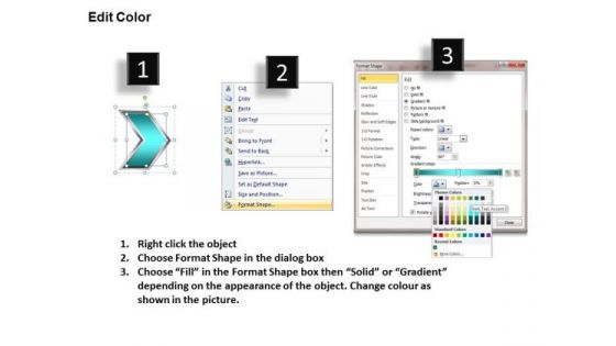 Ppt Linear Flow Of Process Using 4 State PowerPoint Presentation Diagram Templates
