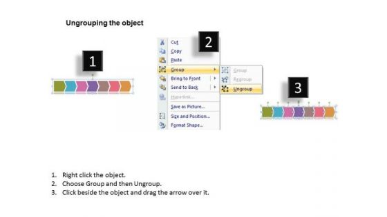 Ppt Linear Flow PowerPoint Theme Illustration Steps Of Process Templates