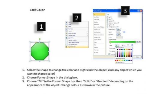 Ppt Linear Flow Process Scientific Method Steps PowerPoint Templates