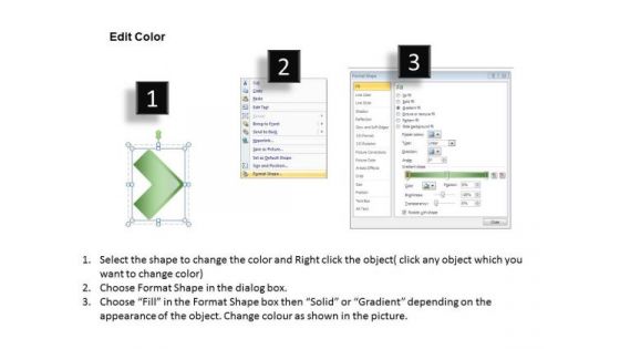 Ppt Linear Process Flow PowerPoint Template 4 Phase Diagram Templates