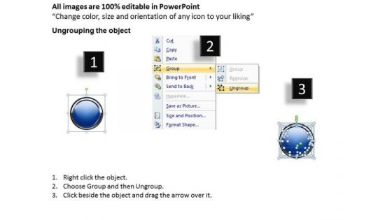 Ppt Linear Representation Of Marketing Process Using 8 State Diagram PowerPoint Templates