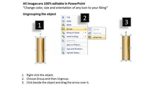 Ppt Linear Sequence 7 Stages5 PowerPoint Templates
