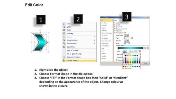 Ppt Linear Sequence Of Process Using 4 Stages PowerPoint Templates