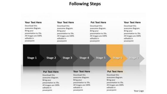 Ppt Linear Way To Anticipate Production Losses Stage 5 PowerPoint Templates