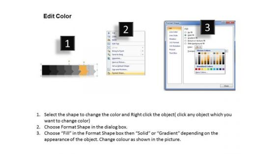 Ppt Linear Way To Anticipate Production Losses Stage 5 PowerPoint Templates