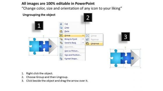 Ppt Linear Work Flow Chart PowerPoint 2 Stages Style1 Templates