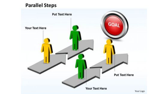 Ppt Parallel Steps Plan Defining Each Stage Of Development Business PowerPoint Templates