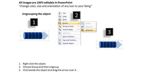 Ppt PowerPoint Presentation Circular Flow Of 5 Steps Involved Development Templates