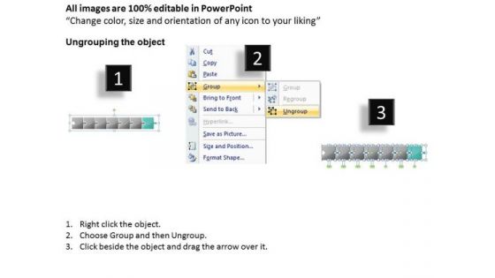 Ppt Puzzle Free Concept Design PowerPoint Template Process Outflow Diagarm Templates