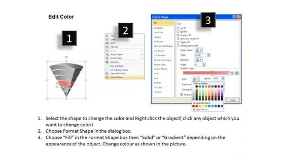 Ppt Pyramid Depiction Design PowerPoint Template Templates 2003
