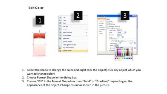 Ppt Red Table Listing Its Factors Components PowerPoint Templates
