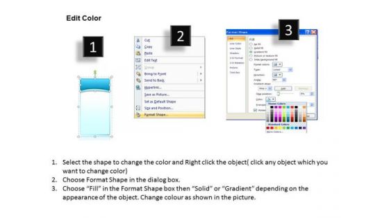 Ppt Red White And Blue PowerPoint Theme Table Listing Its Factors Components Templates