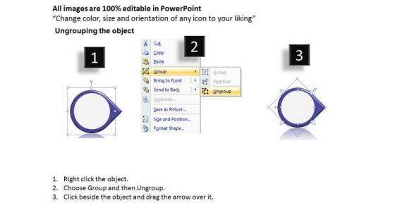 Ppt Regular Flow Of 3 State PowerPoint Presentation Diagram Circular Arrow Templates