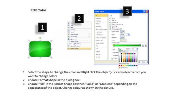 Ppt Regular Representation Of 3 Issues An Arrow Green PowerPoint Templates