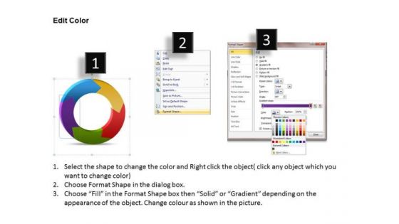 Ppt Round Corners Shapes Arrows PowerPoint 5 Levels Templates