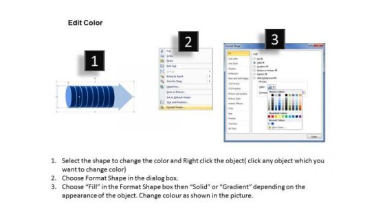 Ppt Round Implementation Of 8 Steps Involved Procedure PowerPoint Templates