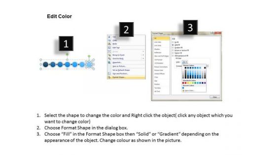 Ppt Sale Process 7 Stages PowerPoint Templates