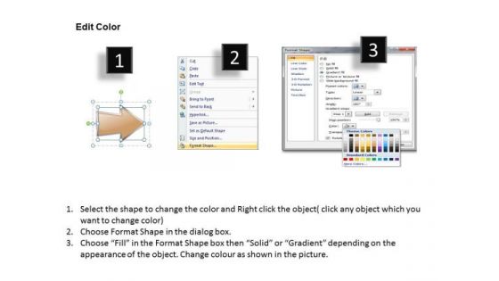 Ppt Sequential Analysis Of 9 Stages Using Circular Arrows PowerPoint 2007 Templates
