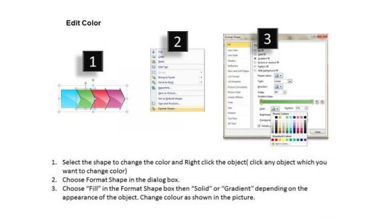 Ppt Sequential Demonstration By 4 Arrows PowerPoint Templates