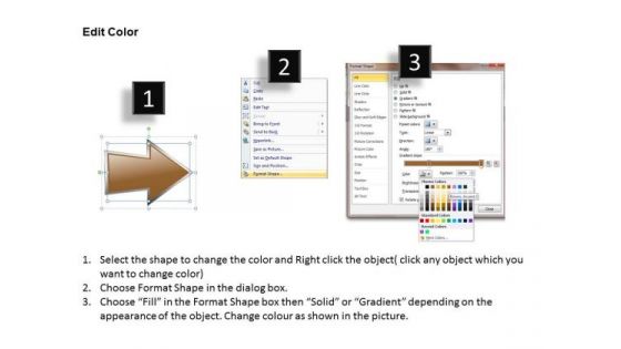 Ppt Sequential Evaluation Of 9 Stages Using Curved Arrows PowerPoint 2010 Templates