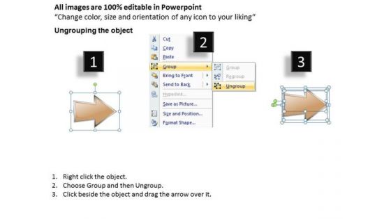 Ppt Sequential Explanation Of 9 State Diagram Using 3d Arrows PowerPoint Templates
