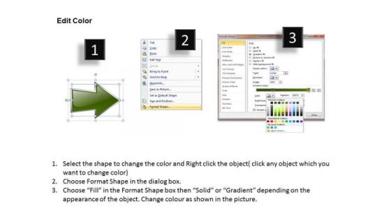 Ppt Sequential Instance Using Shapes Arrows PowerPoint Templates
