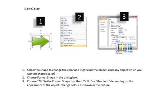 Ppt Sequential Interpretation Using PowerPoint Graphics Arrows Templates