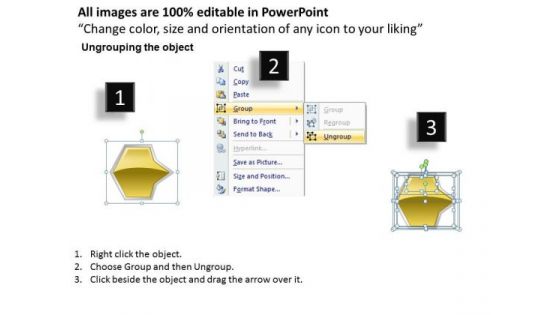 Ppt Sequential Series Of Octadic Arrows Layouts PowerPoint Free 6 Stages Yellow Templates